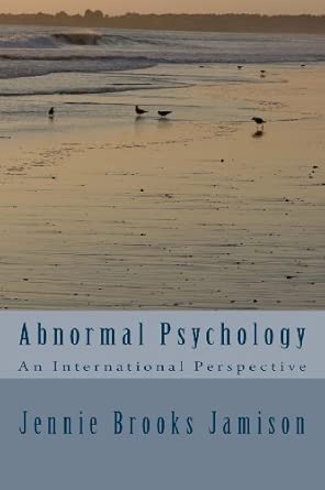 Abnormal Psychology An International Perspective