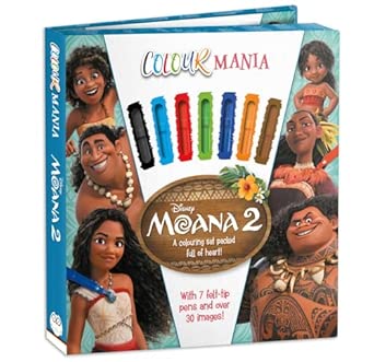 Disney Moana 2 Colourmania