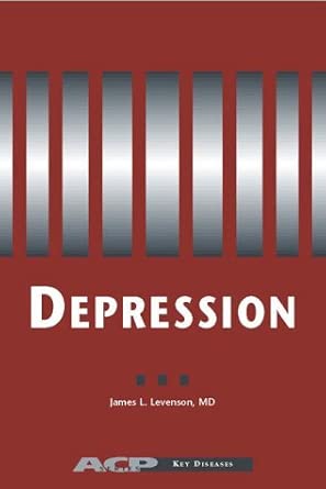 depression 1st edition james l levenson 0943126851, 978-0943126852