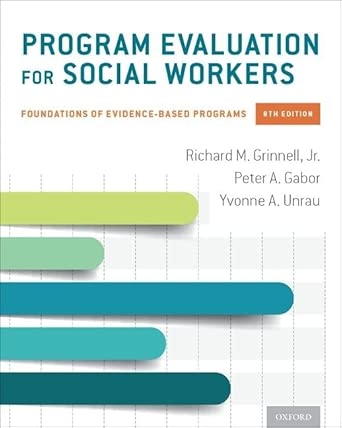 Program Evaluation For Social Workers Foundations Of Evidence Based Programs