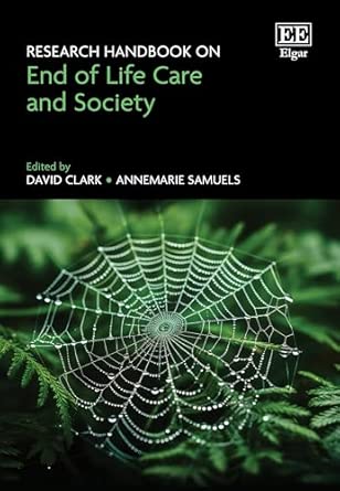 Research Handbook On End Of Life Care And Society