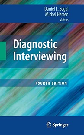 Diagnostic Interviewing