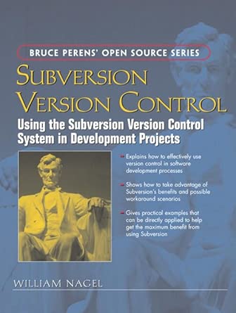 Subversion Version Control Using The Subversion Version Control Systemin Development Projects