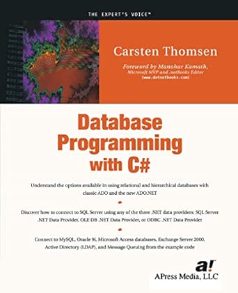 Database Programming With C#