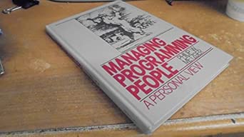 Managing Programming People A Personal View