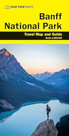 Banff National Park Map Gem Trek Maps