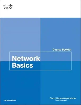 network basics course booklet 1st edition cisco networking academy 1587133148, 978-1587133145