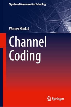 channel coding 1st edition werner henkel 3032082358, 978-3032082350