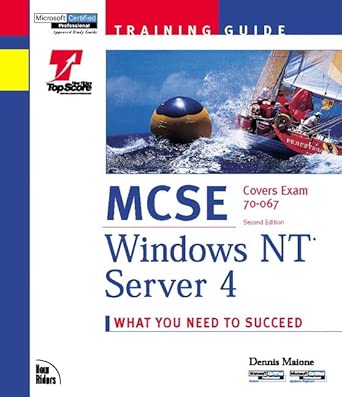 mcse training guide windows nt server 4 1st edition dennis t maione mct 1562059165, 978-1562059163