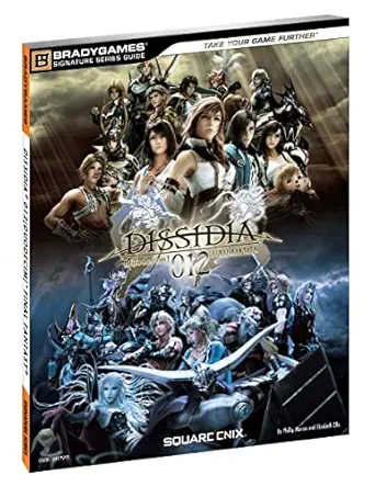 final fantasy dissidia 012 signature series guide 1st edition bradygames 0744012996, 978-0744012996