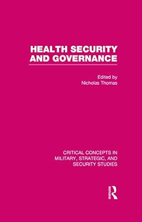 Health Security And Governance