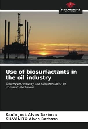 Use Of Biosurfactants In The Oil Industry Tertiary Oil Recovery And Bioremediation Of Contaminated Areas