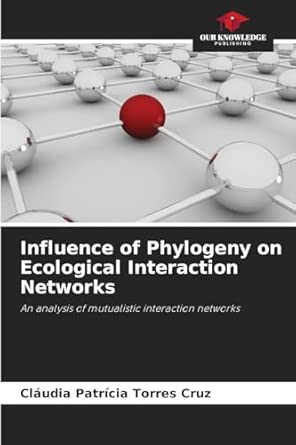 Influence Of Phylogeny On Ecological Interaction Networks An Analysis Of Mutualistic Interaction Networks