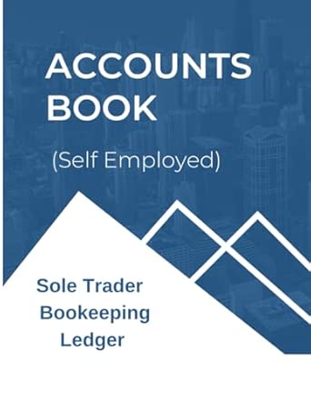 Accounts Book Self Employed Book Keeping Account Book For Small Businesses Or Newly Start Business Income And Expense Logbook Record Accounts A4 Easy To Use