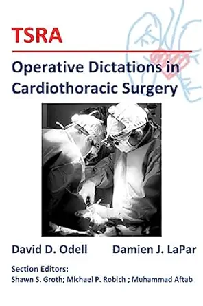 Tsra Operative Dictations In Cardiothoracic Surgery