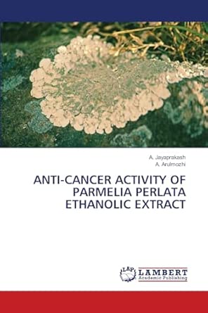 Anti Cancer Activity Of Parmelia Perlata Ethanolic Extract De