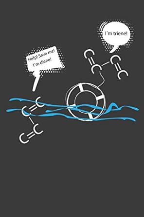 Help Save Me Ia M Diene Ia M Triene Nice Notebook For Chemistry Students