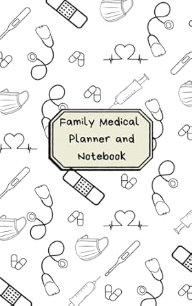 Family Medical Planner And Notebook With Puzzles Mazes And Word Games