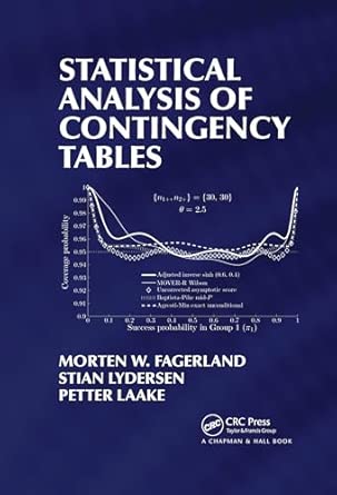 Statistical Analysis Of Contingency Tables