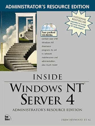 administrators   cd roms contain over 250 windows nt shareware programs 1st edition drew heywood 1562057278,