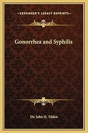Gonorrhea And Syphilis
