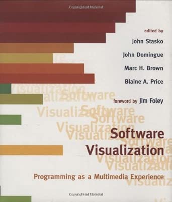 software visualization 1st edition john t stasko ,marc h brown ,john b domingue ,blaine a price 0262193957,