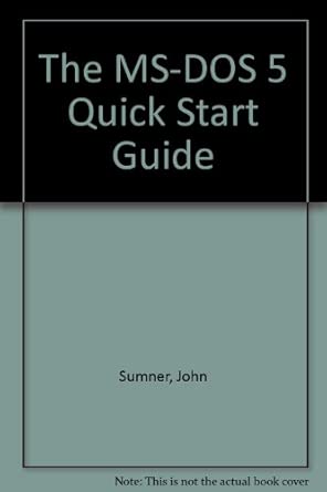 Dos 5 Quick Start Guide