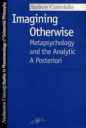 Imagining Otherwise Metapsychology And The Analytic A Posteriori