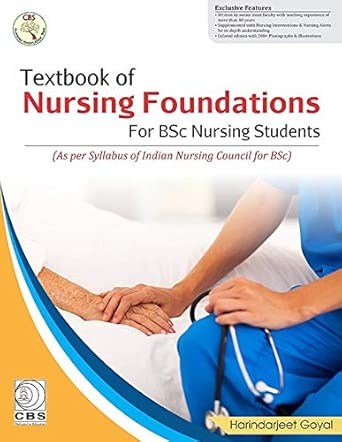 Textbook Of Nursing Foundations For Bsc Nursing Students