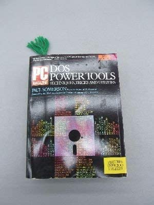 personal computer magazine disc operating system power tools techniques tricks and utilities 1st edition paul