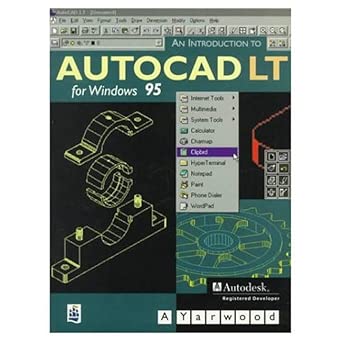 introduction to autocad lt for windows 95 1st edition a yarwood 0582305055, 978-0582305052