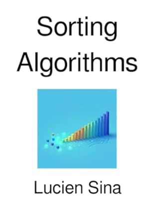sorting algorithms de 1st edition lucien sina 3565161442, 978-3565161447