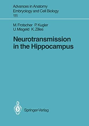 Neurotransmission In The Hippocampus 111