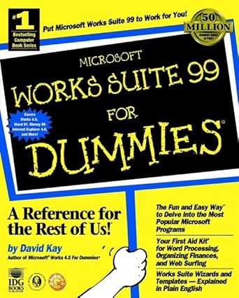 Microsoft Works Suite 99 For Dummies