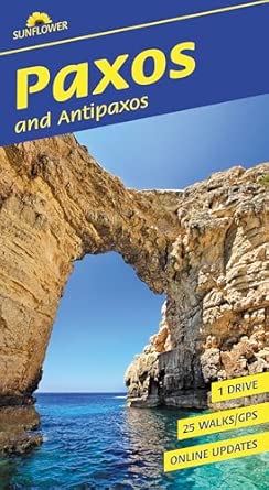 Paxos And Antipaxos Sunflower Walking Guide 25 Long And Short Walks Plus 1 Car Tour