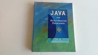 Java With Object Oriented Programming