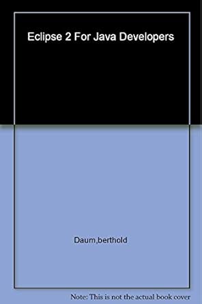 Eclipse 2 For Java Developers