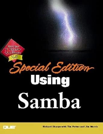 using samba 1st edition richard sharpe ,glen turner ,tim potter 0789723190, 978-0789723192