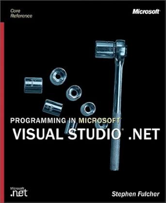 building applications for the enterprise with visual studio net 1st edition microsoft press 0735615349,
