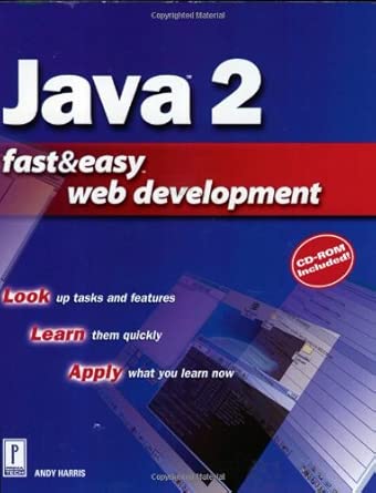 java 2 web development fast and easy 1st edition s massey 0761530568, 978-0761530565