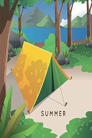 summer medium size portable lined notebook with page number and date ideal for organization daily planner