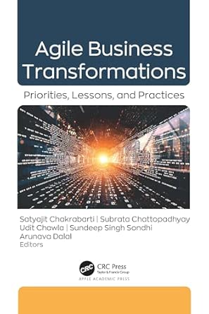 Agile Business Transformations Priorities Lessons And Practices