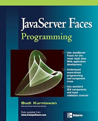 Javaserver Faces Programming