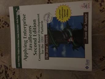 applying enterprise javabeansa component based development for the j2eea platform 1st edition mike