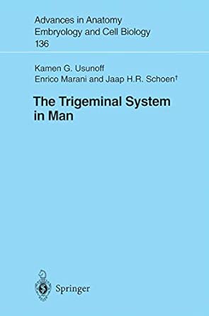 The Trigeminal System In Man 136