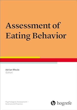 Assessment Of Eating Behavior 6