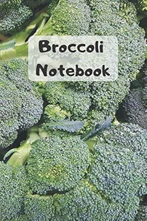 Broccoli Notebook Squared Notebooks For Everybody Sketch Calculate Drawing And Writing