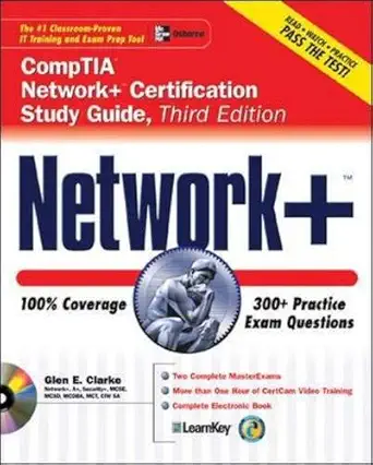 network+ certification study guide 1st edition glen clarke 0072262680, 978-0072262681
