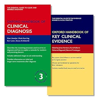 oxford handbook of clinical diagnosis and oxford handbook of key clinical evidence pack 1st edition huw