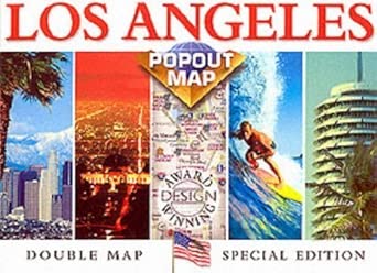 los angeles popout map 1st edition popout map 1841390143, 978-1841390147